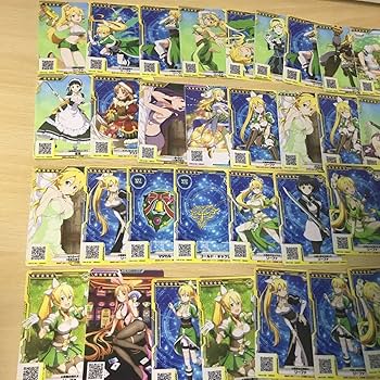 【SAOAC】複数キャラ＜☆5,☆4セット＞ Amazon.co.jp: ソードアートオンライン カード まとめ